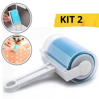 2 Pcs Tira Pelo Roupa Lavável Reutilizável com Capa Protetora em Oferta na Shopee