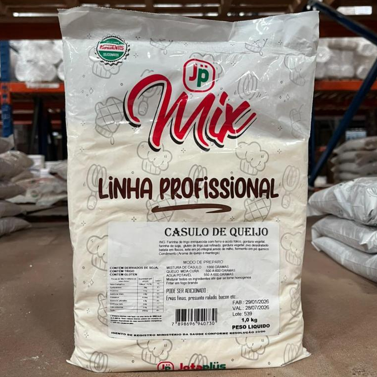Mistura Para Casulo De Queijo 1kg - Jp Mix