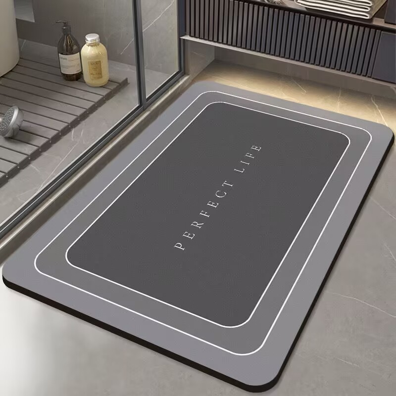 Tapete Antiderrapante de Banheiro Super Absorvente Antiderrapante Para Banheiro Porta De Entrada