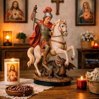 Decoração de Mesa São Jorge em Oferta na Shopee