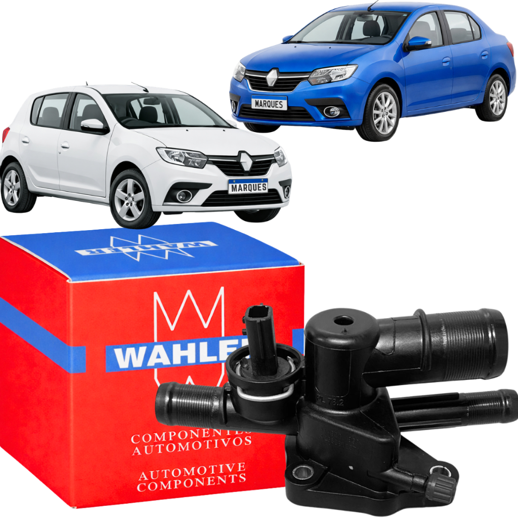 Válvula Termostatica Wahler Para Renault Logan Sandero 1.0 12v