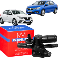 Válvula Termostatica Wahler Para Renault Logan Sandero 1.0 12v