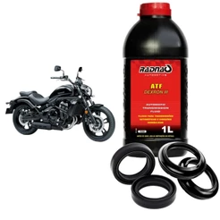 Retentor Bengala + Guarda Pó + Óleo Atf Kawasaki Vulcan650