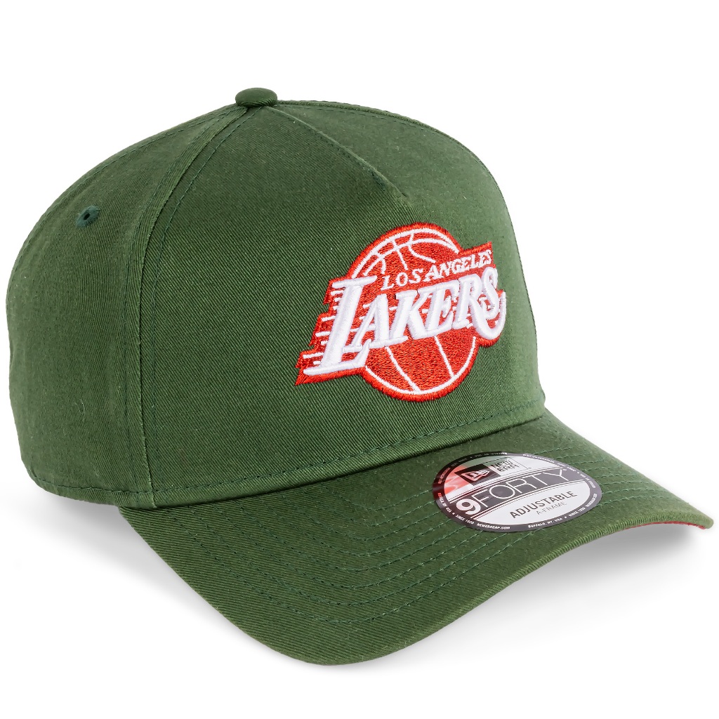 Boné New Era 9FORTY A-FRAME Snapback Los Angeles Lakers Original NBA em Oferta na Shopee