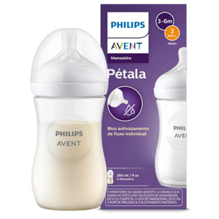 Mamadeira Avent Pétala 3.0 260ml Philips 3-6 Meses Original em Oferta na Shopee