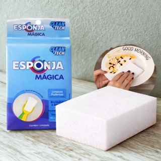 Kit 30 10 5 Esponja Mágica Branca Melamina Bucha Tira Mancha Limpeza Desengordura Nano em Oferta na Shopee