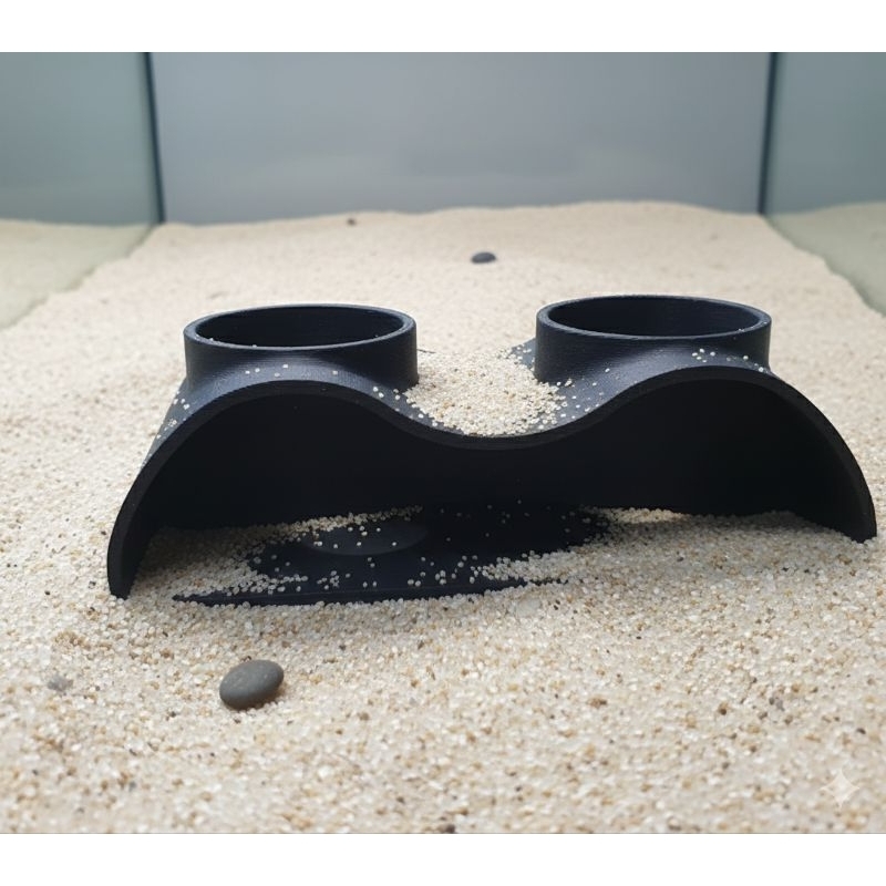 Toca de Peixe e Camarão Observação Lateral - 10x5x5