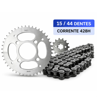 Kit Relação Titan 160 Fan 160 Start 160 2016-2024 VAZ H04008X Xtreme em Oferta na Shopee