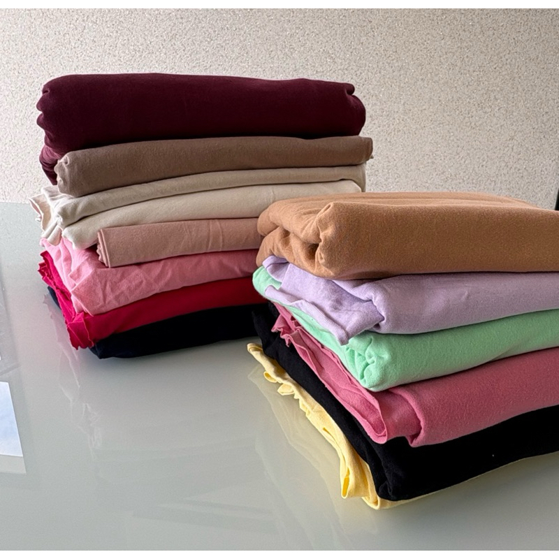 1 Kilo Retalhos Cotton Cottinho Cores Variadas Liso Macio Delicado para Roupas ou Lingerie