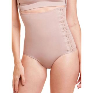 Cinta Modeladora Estética Pós Parto Mamãe Cintura Alta Alta Sustentação Com Abertura em 3 Regulagens em Oferta na Shopee