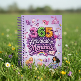 365 Atividades para Meninas Diversas Atividades Coordenação motora Espiral em Oferta na Shopee