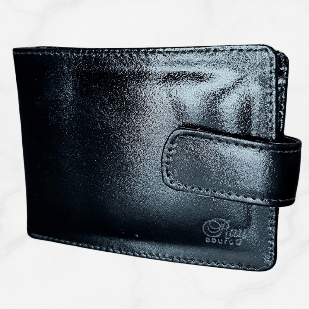 Carteira Masculina de Couro Legítimo Com Porta Cartões Documentos e Bolsa para Moedas em Oferta na Shopee