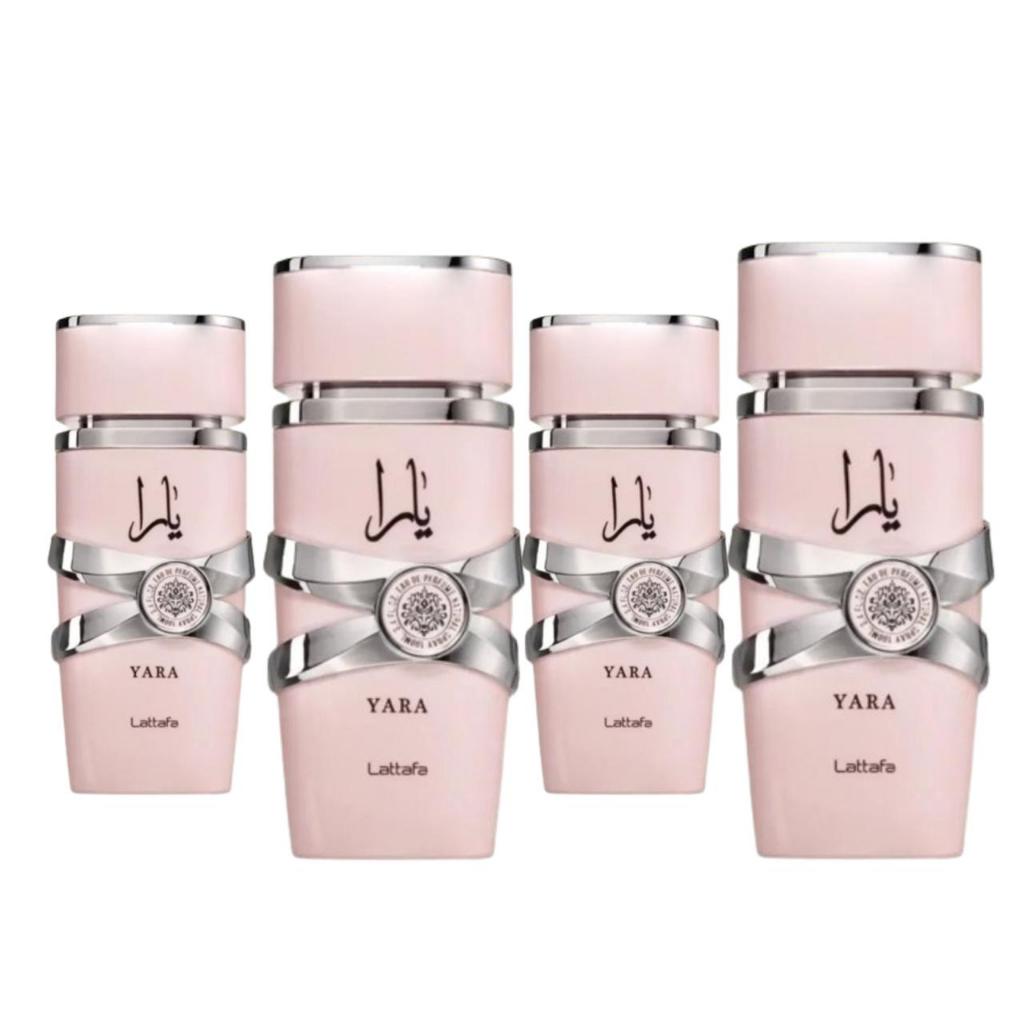 Kit 4 Perfumes Yara Feminino Árabe - 100ml