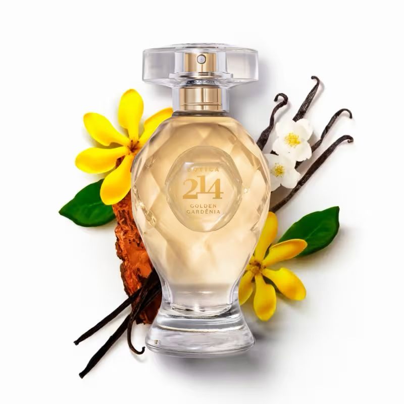 Perfume Botica 214 Golden Gardênia - Presença e Personalidade
