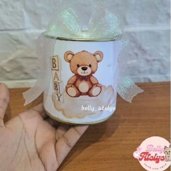 Tubolata Personalizada 10x10 / Lembrancinha de luxo  Maternidade , Aniversário, Chá revelação.