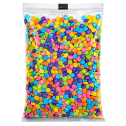 Balinhas Mini Chicle Tutti Frutti Coloridas 350g Horizon Chiclete Confeito Crocante