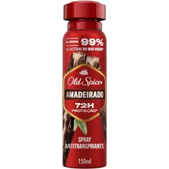 Desodorante Aerosol Old Spice Amadeirado 150ml