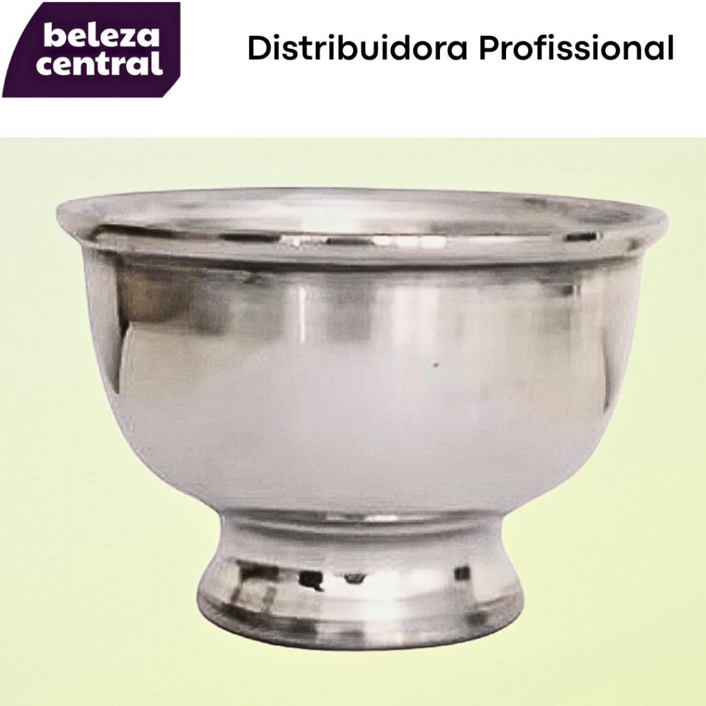 SABOEIRA Térmica Cumbuca de Alumínio para Barbear