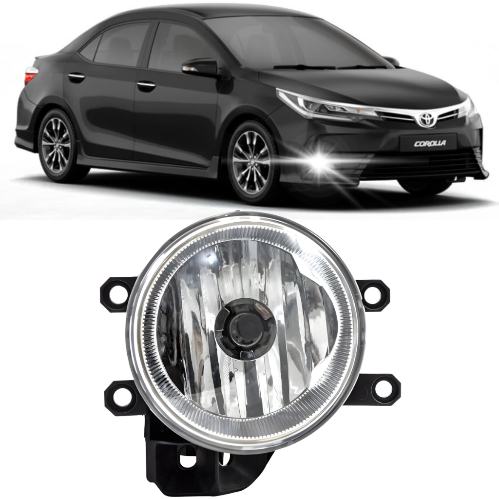 Farol Milha Auxiliar Corolla 2014 2015 2016 2017 2018 2019 Farolete Neblina Lado Esquerdo Direito