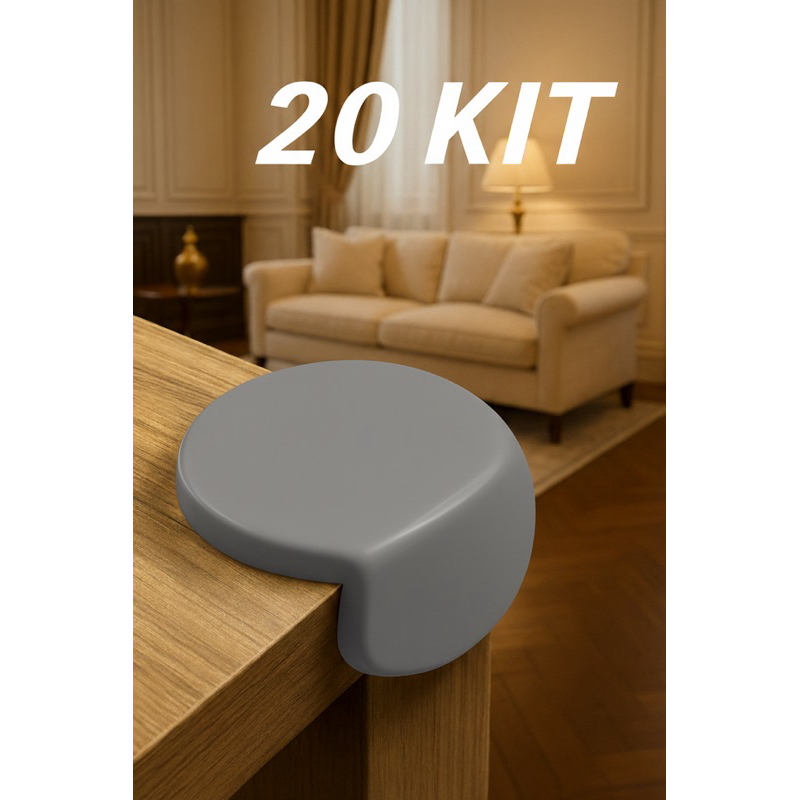 1/4/12/20 Peças Quadrado/Rotundidade Protetor De Quina Mesa Segurança Para Crianças E Bebes Proteção PromoçãoP5