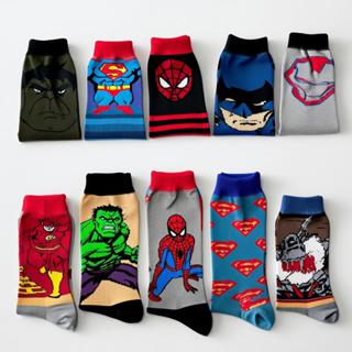 Meias Personagens Menino Cano Alto 100% Algodão em Oferta na Shopee