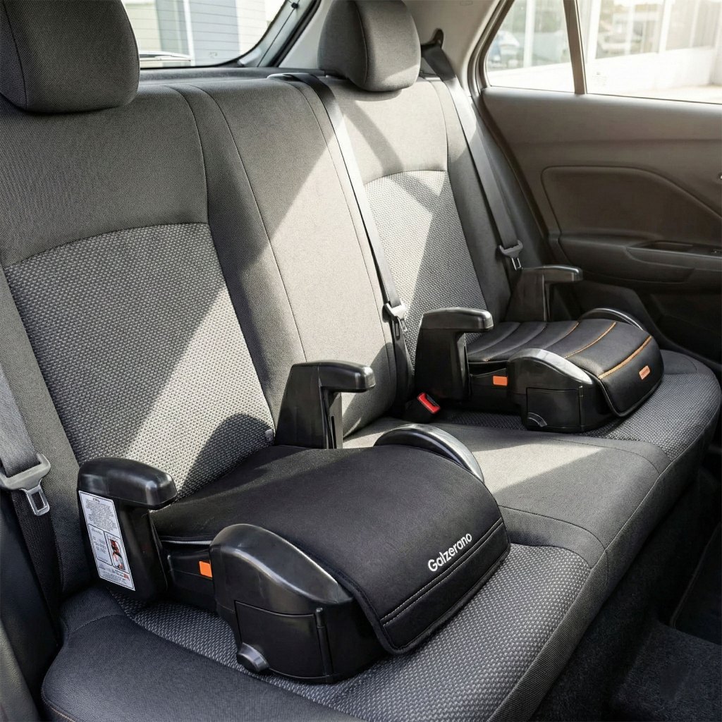 Assento Infantil Carro Isofix Potenza Preto 15 a 36kg Galzerano