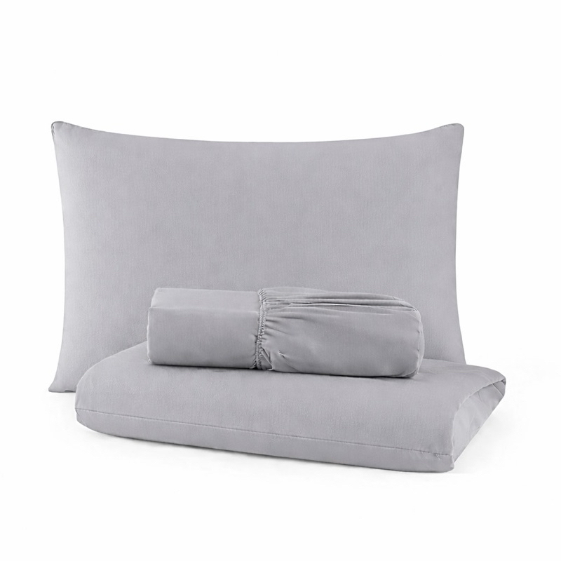 Jogo de Cama 3 Peças 400 Fios Micropercal Premium Extra Macio Promoção Pronta Entrega Casal Queen solteiro King Berço