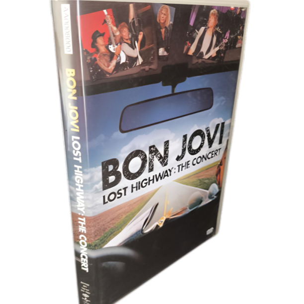 DVD - SHOW Bon Jovi – Lost Highway: The Concert (DVD Raríssimo)