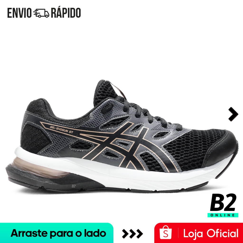 Tênis Asics Shogun ST Feminino Original com Nota Fiscal e Garantia em Oferta na Shopee