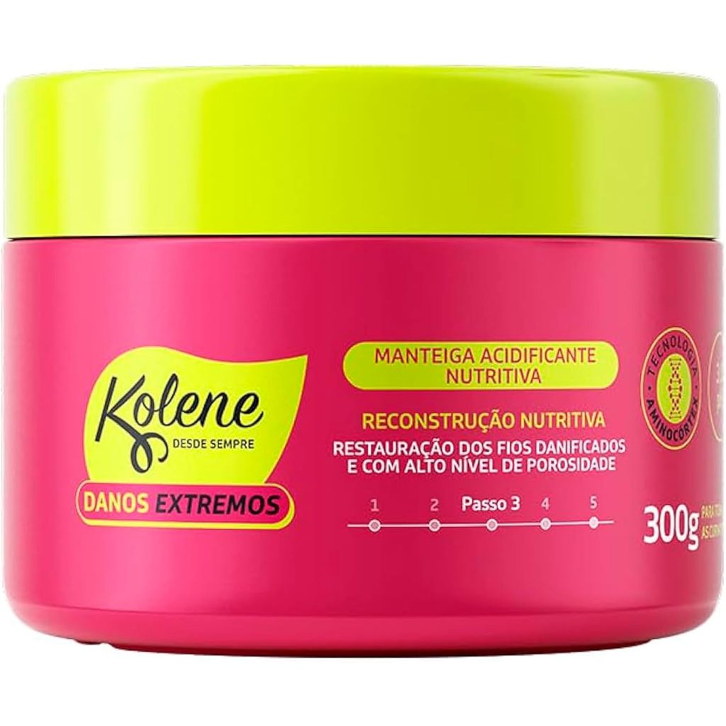Manteiga Acidificante Nutritiva Kolene 300g em Oferta na Shopee