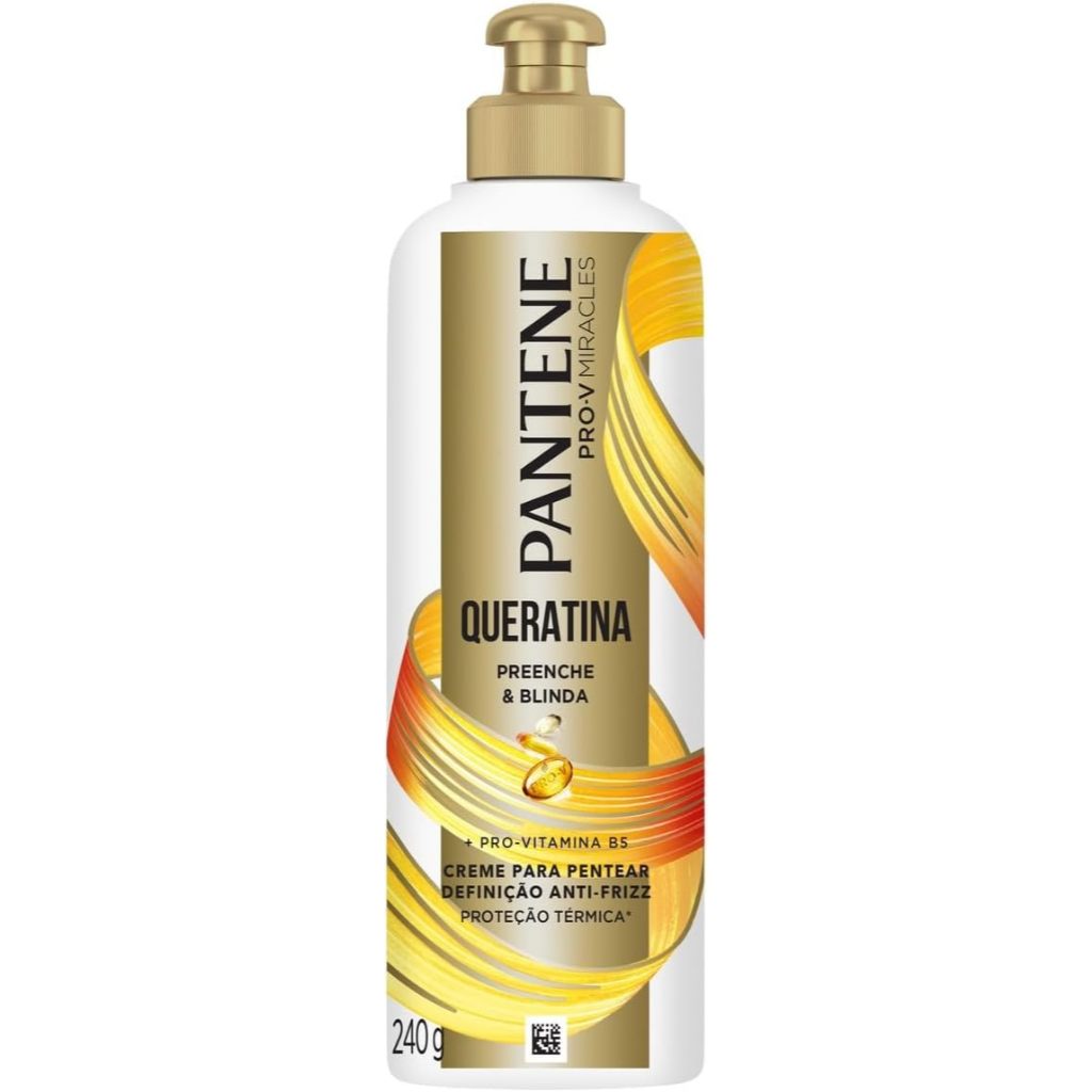 Creme Pentear Pantene Pro-V Miracles Queratina Preenche & Blinda 240g