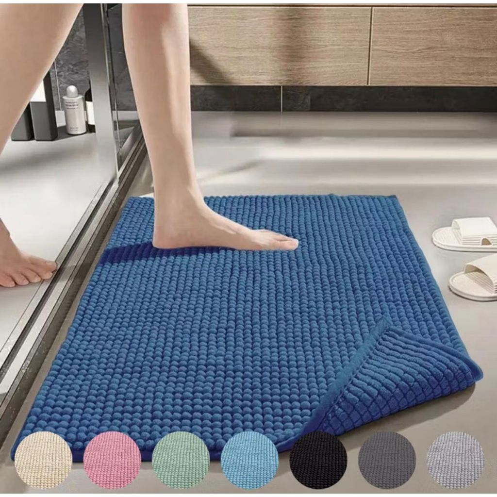 Tapete bolinha Para Banheiro  60x40cm