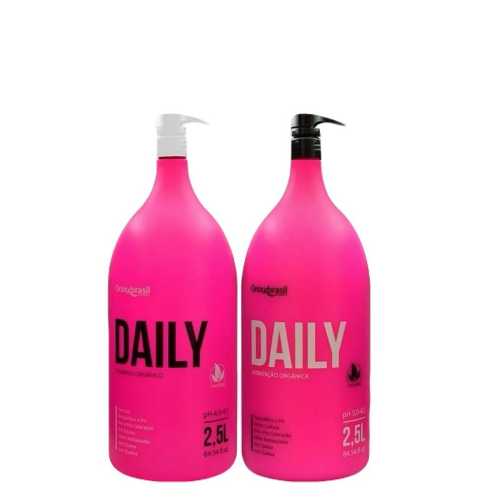 Kit Shampoo + Condicionador Onixx Brasil Daily 2*2,5lt