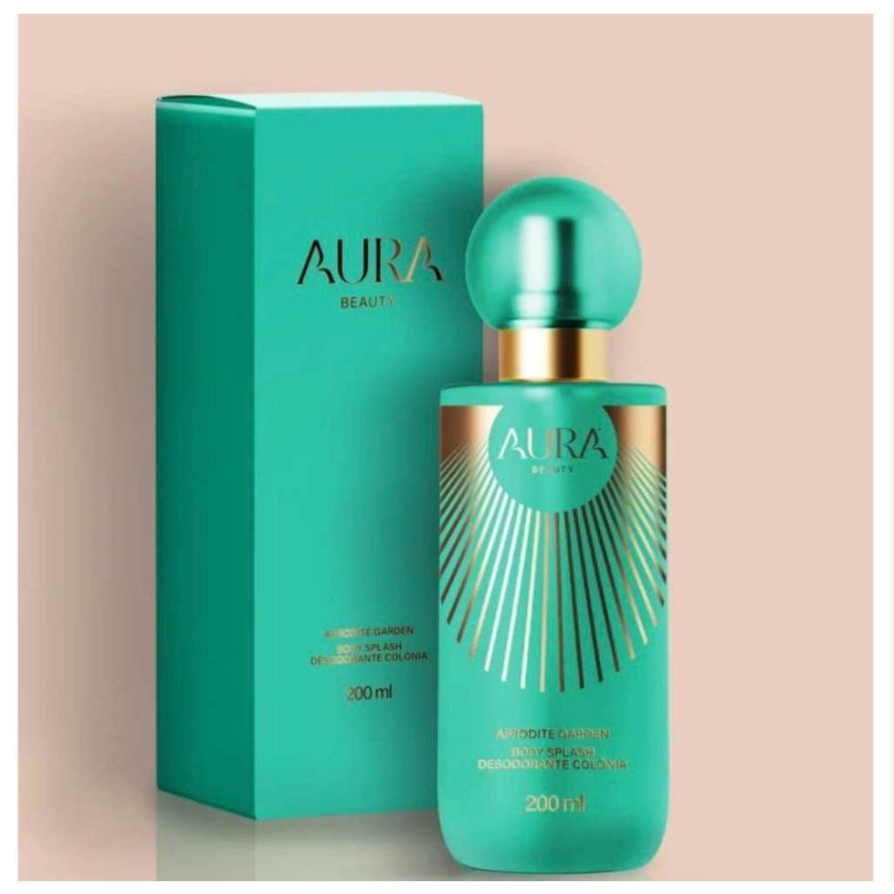 Aura Beauty Club Body Splash Afrodite Garden Perfume Feminino 200ml