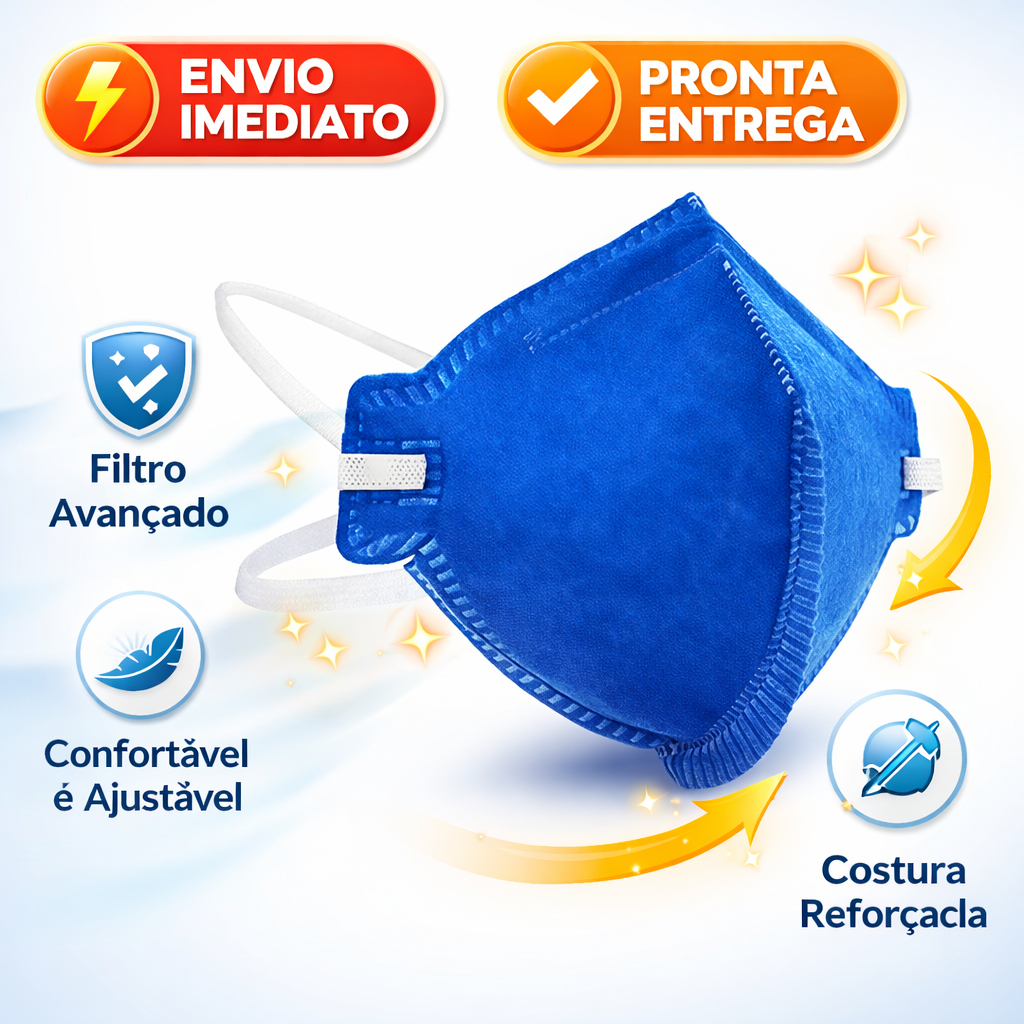 Mascara Respirador Descartável Pff1 s/ Válvula - Kala