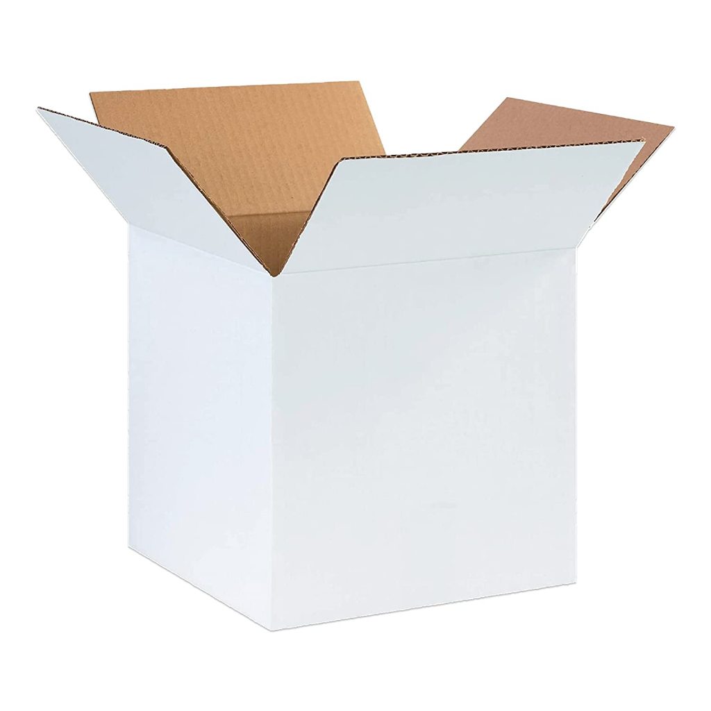 50 Caixas de Papelão Branca 15x15x15 cm para Correios Sedex Pac em Oferta na Shopee