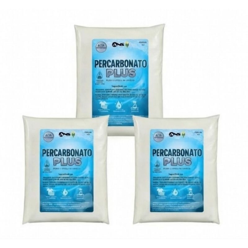 kit 3kg Percarbonato de Sódio Plus  Alto Poder de Limpeza em Oferta na Shopee