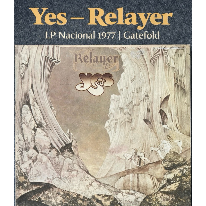 Yes – Relayer | LP Nacional 1977 | Gatefold | Progressive Rock | Atlantic