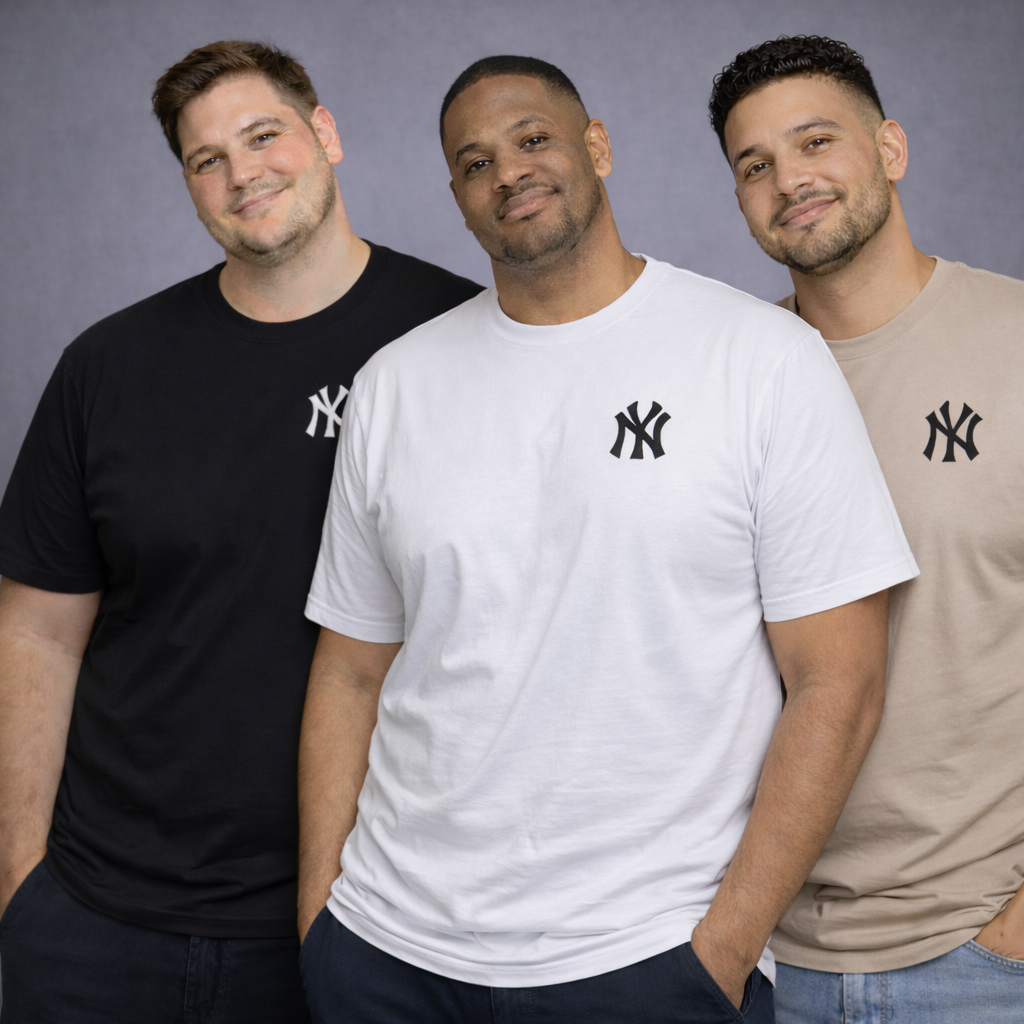 Kit 3 Camisetas Masculinas Plus Size Estilo Urbano Versátil
