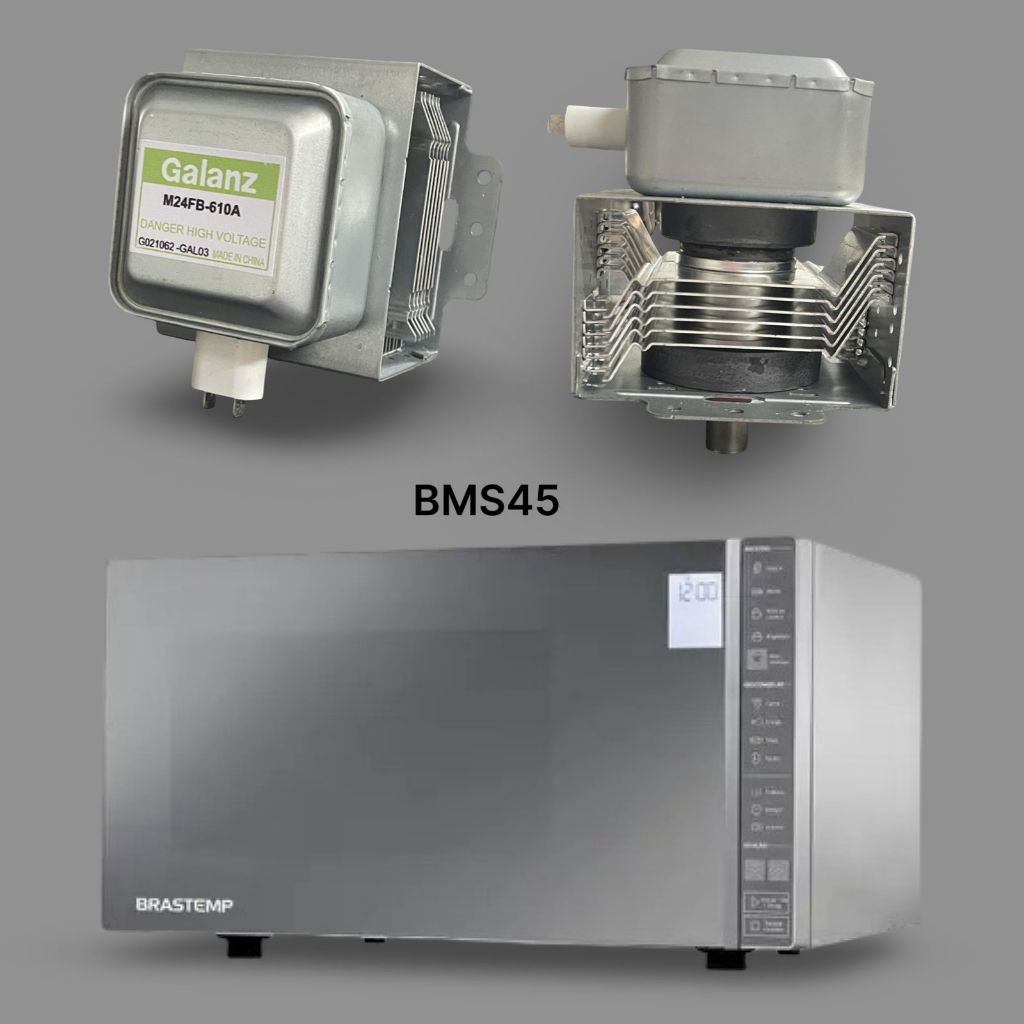 Magnetron para Microondas Brastemp BMS45 / Galanz M24FB-610A