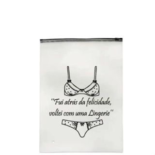 SACO ZIPER PERSONALIZADO ( TIPO SHEIN) LANGERIE OU BIQUINI em Oferta na Shopee