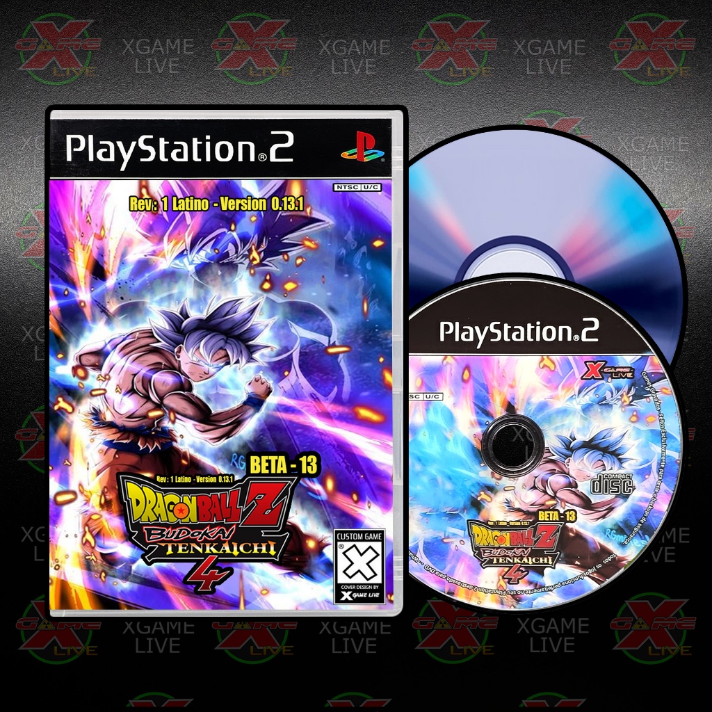 Dragon Ball BT4 Beta 13.1 Novos Personagens - Game Repro Ps2 / Play 2 Copy Patch Retro em Oferta na Shopee