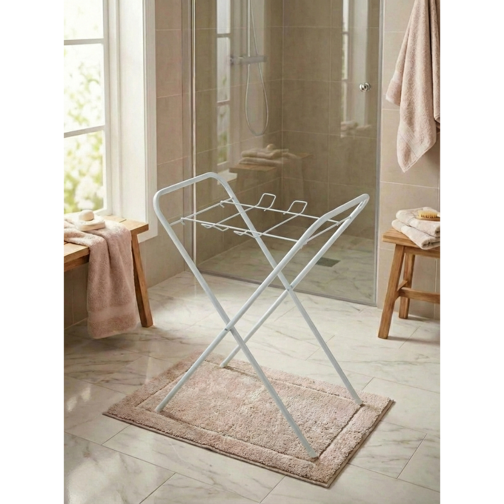 Suporte para Banheira de Bebê Desmontável Portátil com Estrutura Segura e Estável