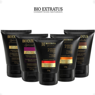 Máscara Capilar Colorante 120g - Bio Extratus em Oferta na Shopee
