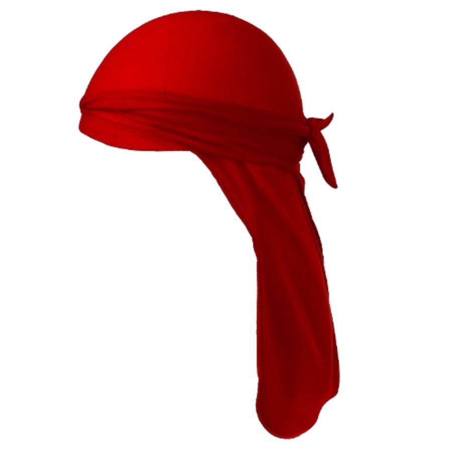 Bandana Durag Dureg Waves Vermelha Hip Hop Rap Tra