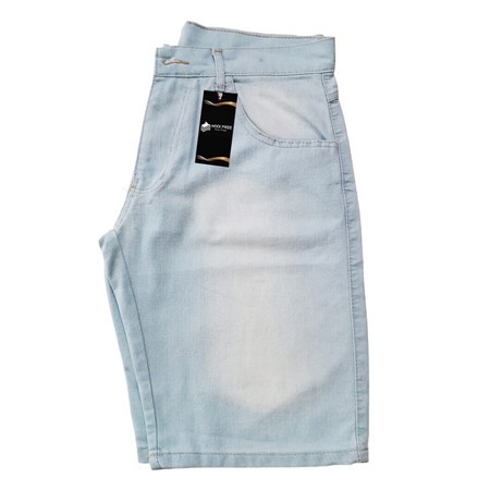 Bermuda  Jeans Masculino com Elastano Short Confortável e Estiloso