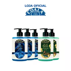 Kit 5 Unidades Sabonete Líquido Coala Home - 3 - The Queen + 2 - Sol do Brasil