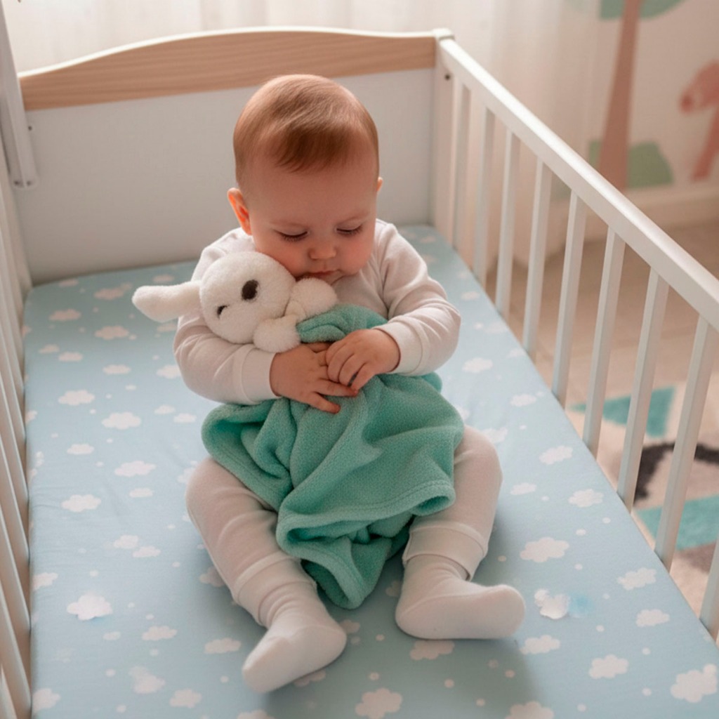 Naninha Coberta Pelucia soft premium paninho infantil para bebes crianças Babador fofinho Coelho em Oferta na Shopee