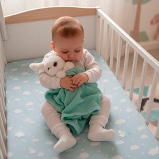 Naninha Coberta Pelucia soft premium paninho infantil para bebes crianças Babador fofinho Coelho em Oferta na Shopee