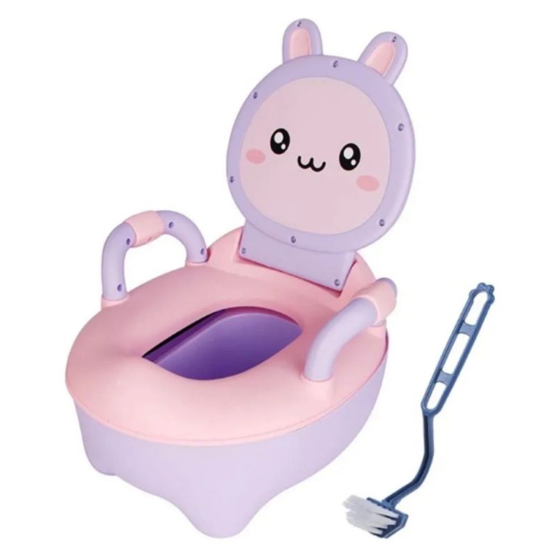 Troninho Infantil Coelhinha Patinho Desfralde Com Depósito Removível Antiderrapante